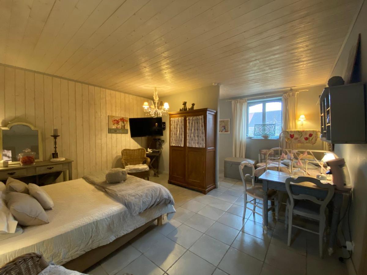 Maison D'Hotes La Rose Laitiere Saint-Martin-sur-Écaillon Exteriör bild